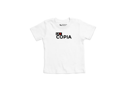 La copia - Camiseta manga corta bebé (blanco)